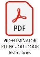 6D-ELIMINATOR-KIT-NG-OUTDOOR Instructions